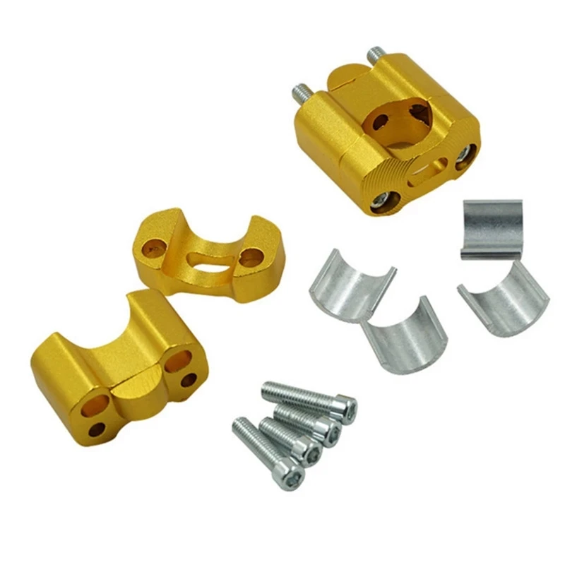 

2 motorcycle handle standpipe 1 1 / 8 "(28mm) and 7 / 8" (22mm) CNC aluminum alloy rod clip universal color motorcycle accessori