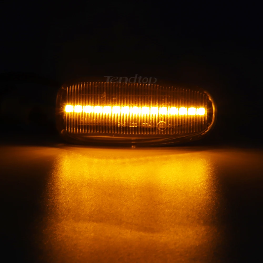 2 шт. Автомобильные светодиодные боковые указатели поворота для Mercedes Benz W210 W202 CLK