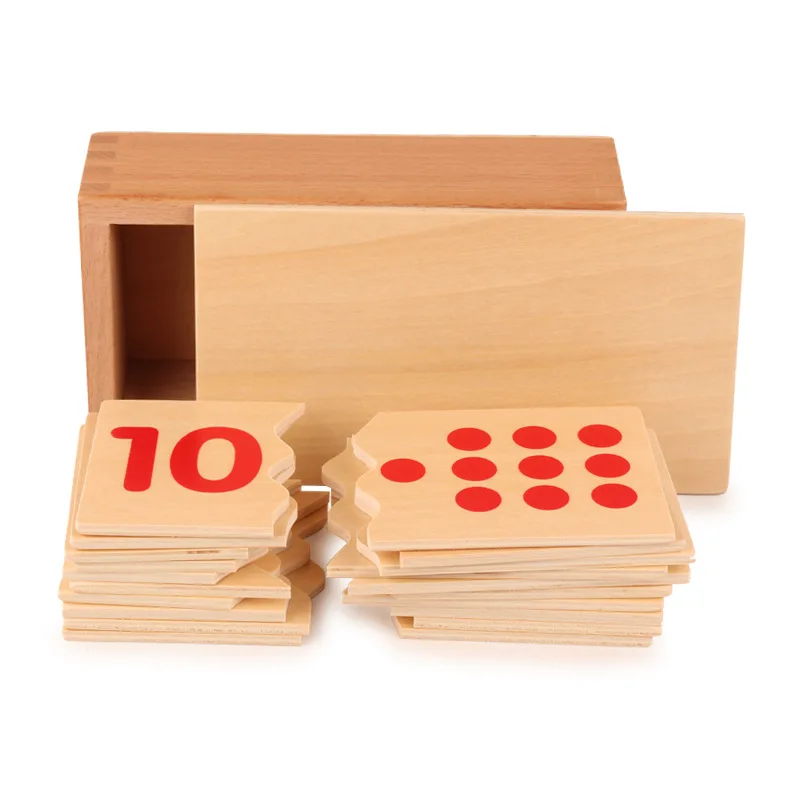 Цифровой пазл Монтессори для обучения математике развивающая игрушка раннего