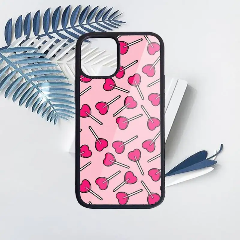 

Strawberry cute pink fruit Phone Case for iPhone 11 12 pro XS MAX 8 7 6 6S Plus X 5S SE 2020 XR Hard PC
