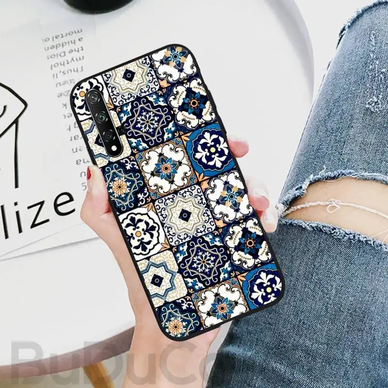 

Gold Foil Bling Exotic Phone Case for Huawei Honor 30 20 10 9 8 8x 8c v30 Lite view 7A5.7inch 5A Play