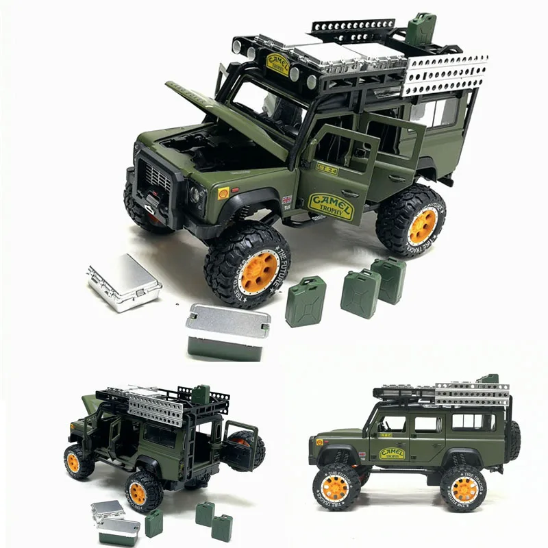1/28 Diecasts игрушечный транспорт защитник Кубок с верблюдом модель автомобиля звуковой светильник коллекция автомобилей игрушки для детей игрушки подарок