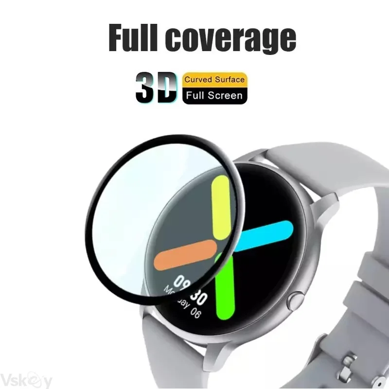 2 шт. 3D изогнутая мягкая защитная пленка для смарт-часов Xiaomi Haylou Solar RT2 LS05S RS3 LS05 LS04 -
