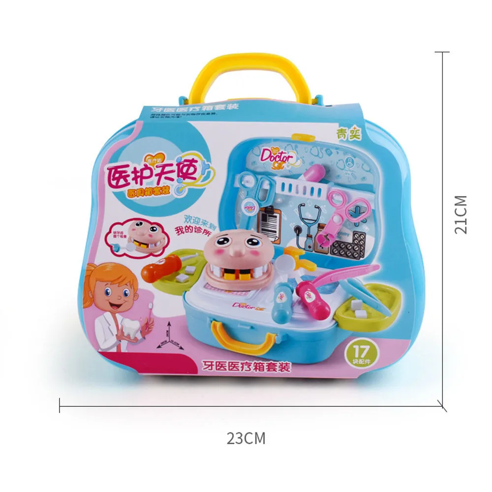 17 шт. детский набор для ролевых игр врач медсестра стоматолог|Наборы доктора| |