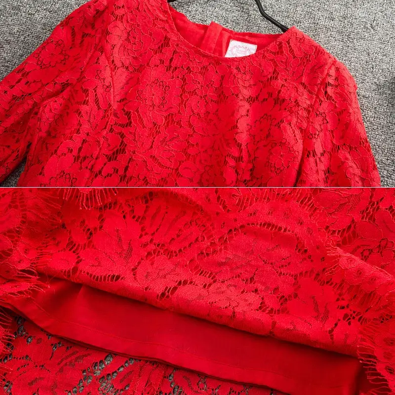 

Family matching clothes Fashion Mother Daughter Dresses Lace Dress Girl Dress mother and daughter matching outfits