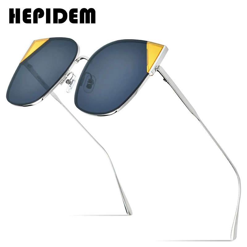 Очки солнцезащитные женские/мужские с зеркальными нейлоновыми линзами из