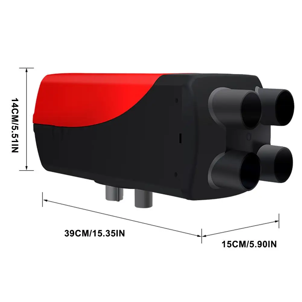 Вспомогательный нагреватель 12 В/24 В 5 кВт автомобильный 4 отверстия дизельного