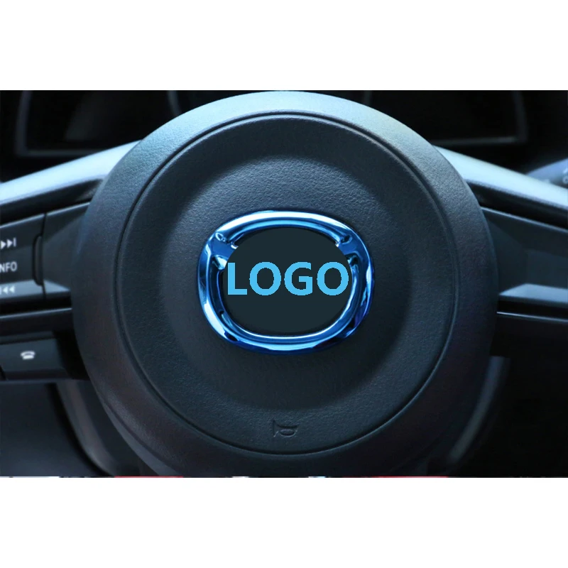Для Mazda3 MAZDA6 MAZDA2 CX 5/CX 3/CX 8/CX 9/MX 5/MX5/CX5 2014 2019 блестящие рулевого колеса Колпачок