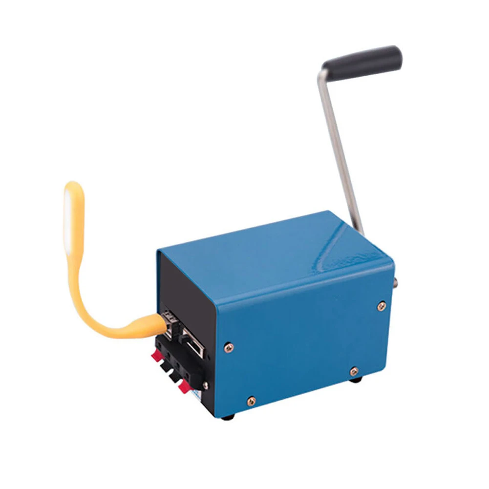 Портативное аварийное Мощное зарядное устройство динамо-зарядка с ручкой