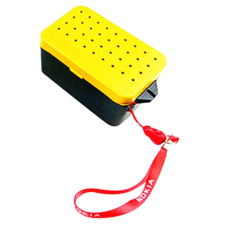 Многофункциональная 2 отсека рыболовная коробка пластиковая червь земляной