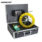 Видеокамера для обследования труб 1000TVL с ЖК-дисплеем 7 дюймов, водонепроницаемая промышленная эндоскопическая камера IP68 для сточных вод