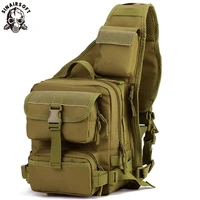sinairsoft chest bag camouflage mens nylon one single shoulder man large capacity travel molle military message hunting bags