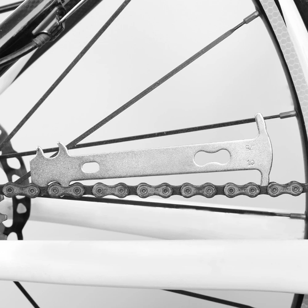 

Портативный индикатор износа велосипедной цепи инструмент для ремонта горных дорог