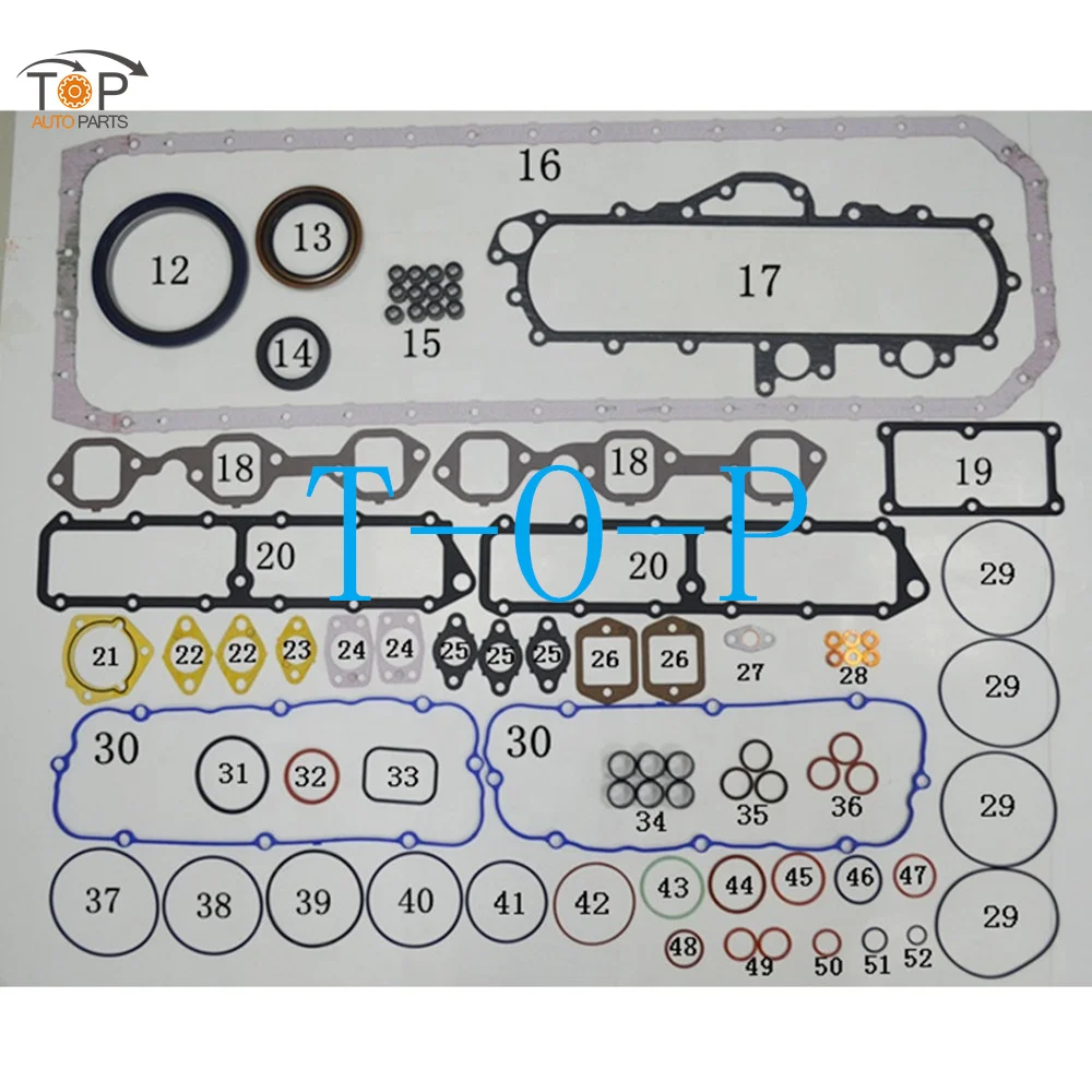 PF6T полный комплект прокладок двигателя для Nissan UD 11044 96561/64/67 SOYI10101 Z1026|Комплекты