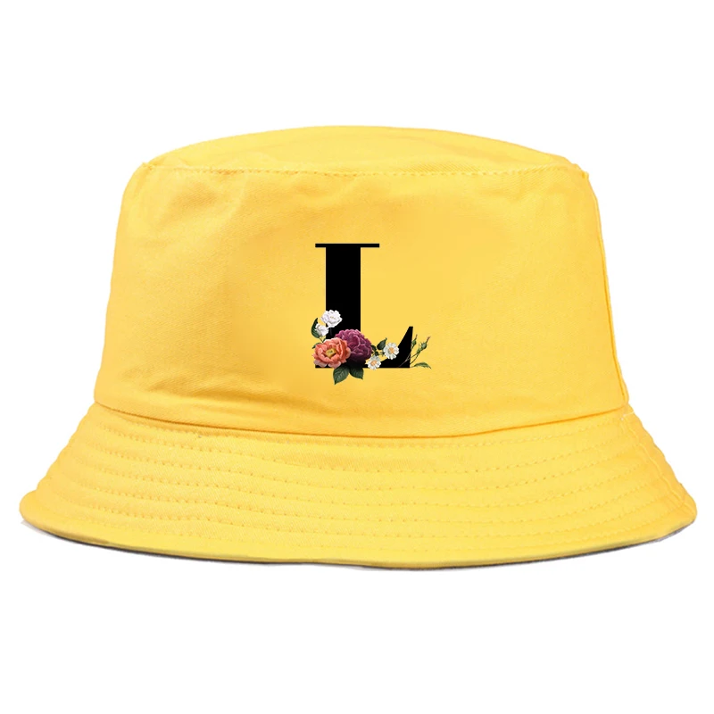 Бейсболка с надписью black и цветочным принтом кепка рыбака козырьком Спортивная