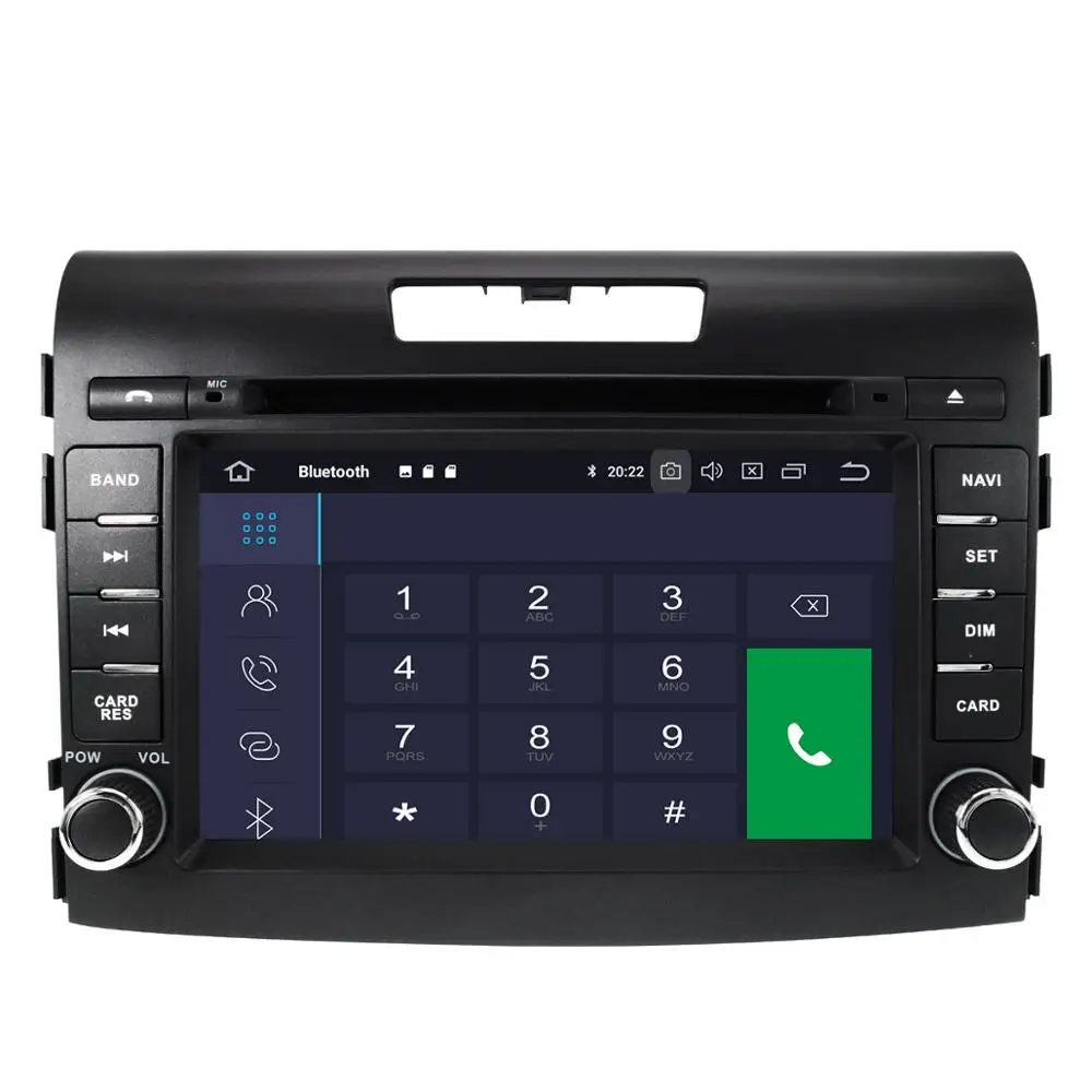 Автомобильный DVD-плеер с радио GPS Android 10 0 для Honda CRV 2012 2013 2014 2015 2016 навигация