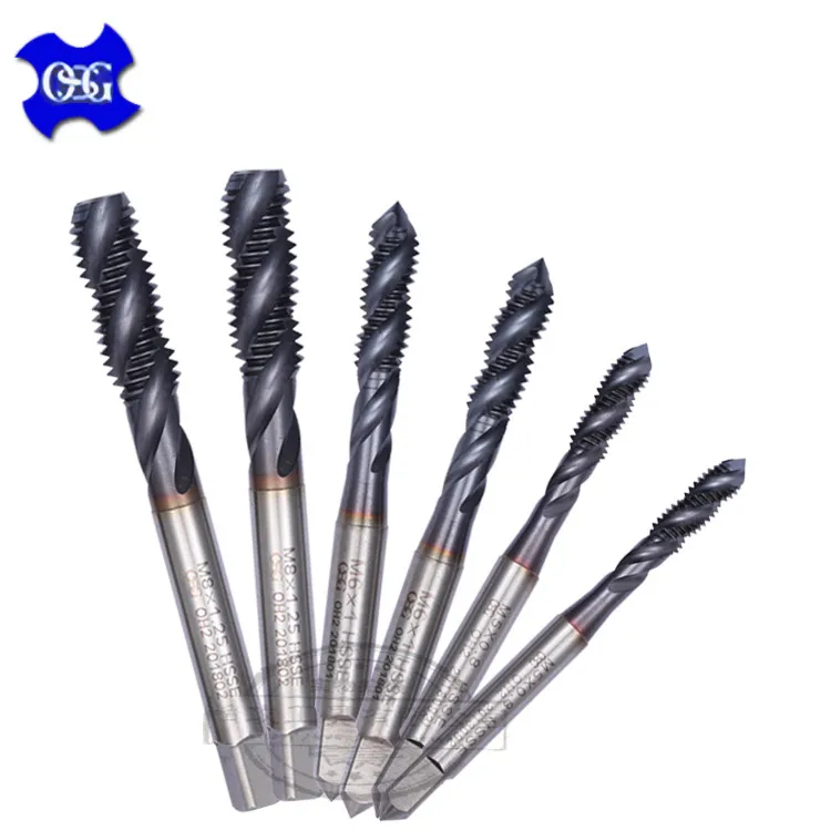 10 шт Япония специальное покрытие кгс HSS E SUS (нержавеющая сталь спиральный