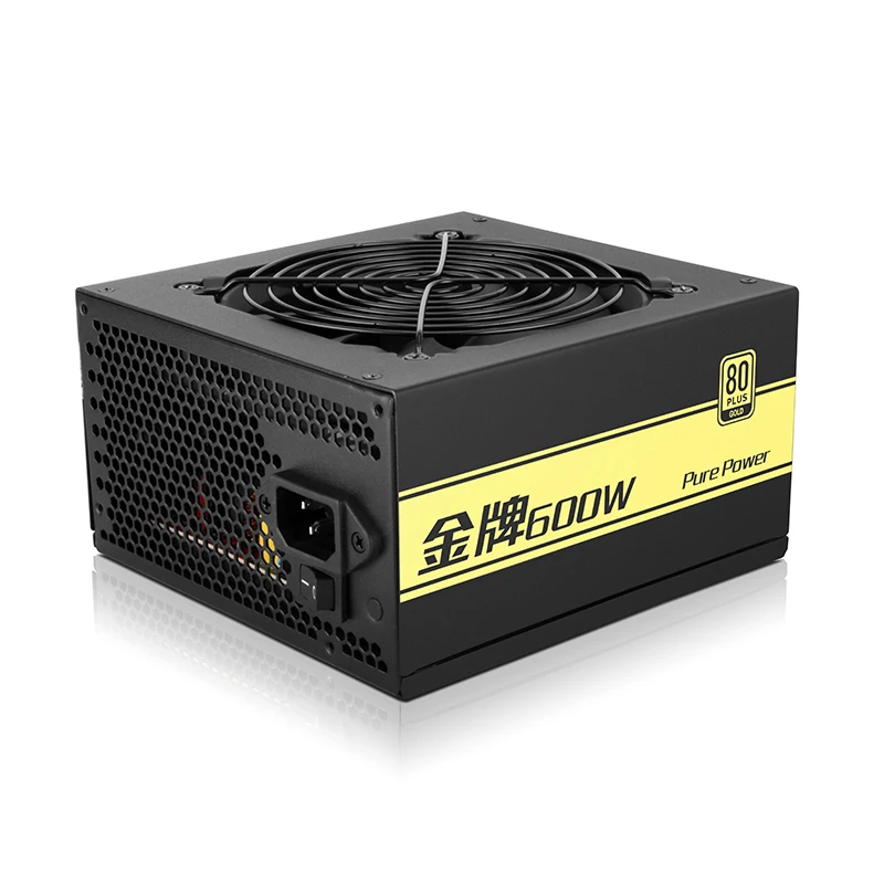 

Золотой медаль 600 Вт блок питания 600 Вт 80 плюс Золотая Сертификация ATX PSU