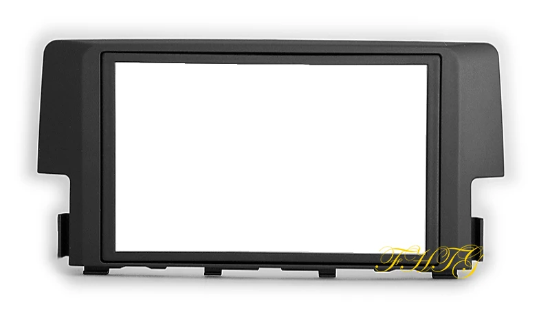 Автомобильная Радио фасция Dash Kit подходит для 2016 HONDA CIVIC двойной Din автомобильная