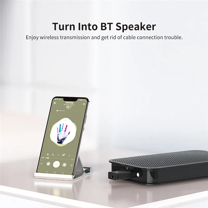 

Wireless Audio Transmitter BT 4.2 USB Dongle Music Adapter 3.5mm AUX Receiver Sender Adaptador