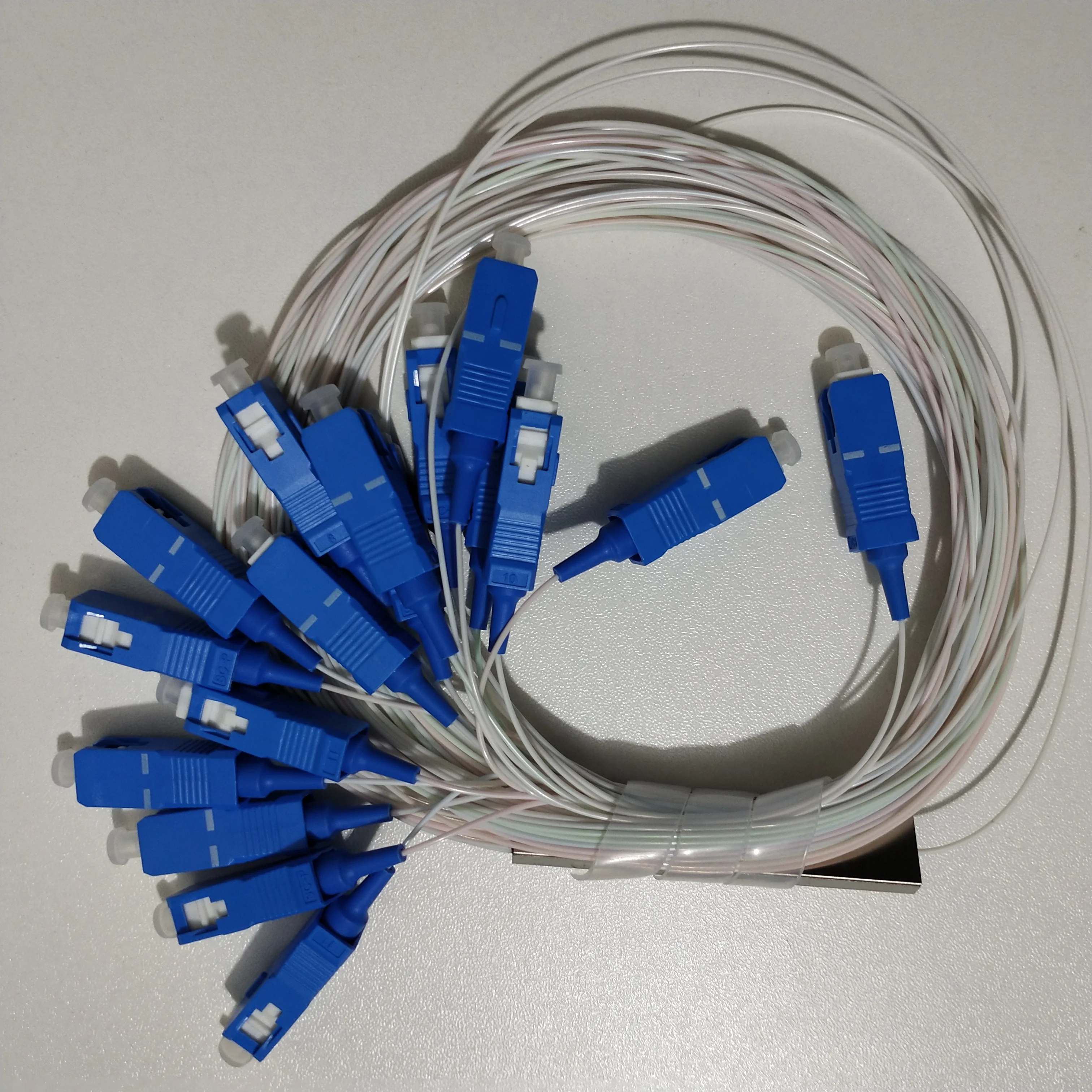 Бесплатная доставка ПЛК сплиттер 1x4 1x8 1X16/микро Сплиттер sc/apc sc/upc оптоволоконный 10