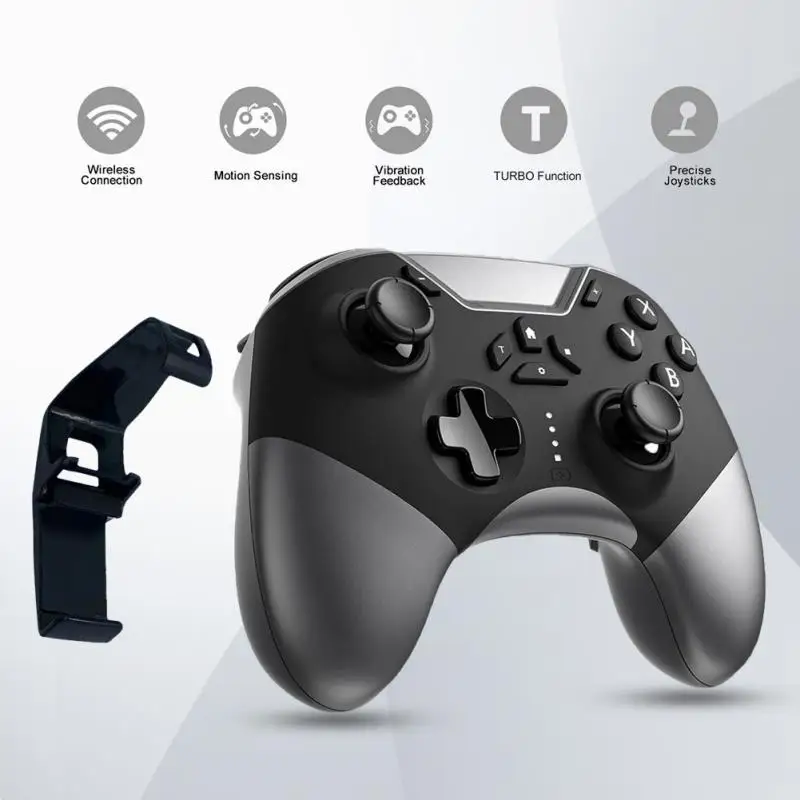 

2.4GHz Wireless Bluetooth-compatible Gamepad Joystick For Switch/Switch Lite Gamepad Supports Dual Vibration/wake-up Function