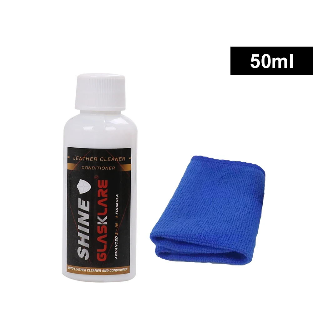 

GLASKLARE 50ml/100ml Car Interior Leather Restoration Spray Seat Sofa Leather Maintenance Refurbisher Leather Care Agent Spray