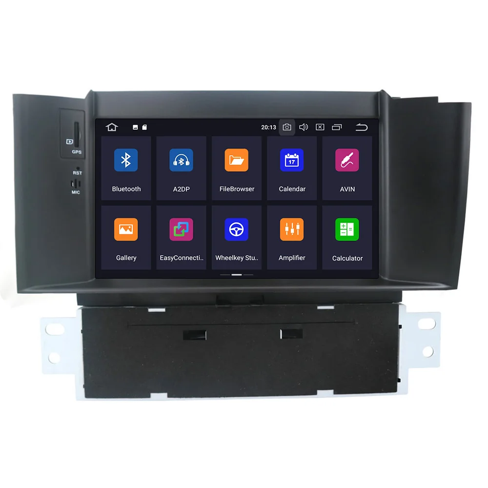 Автомагнитола для Citroen C4 C4L DS4 9 1 2015 Android 2011 2 + 16 ГБ 7 дюймов dvd плеер автомобильный