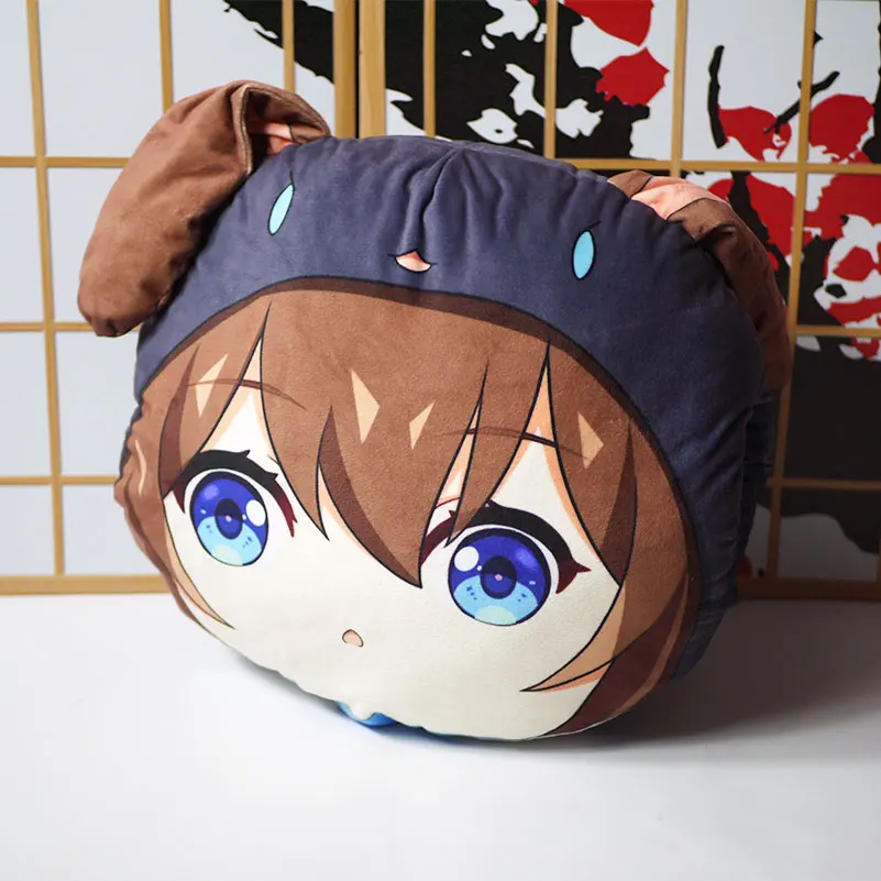 

Game Arknights Plush Toy Figure Pillow Cosplay Toy Amiya Stuffed Cute Doll Warm Hands for Gift 46cm