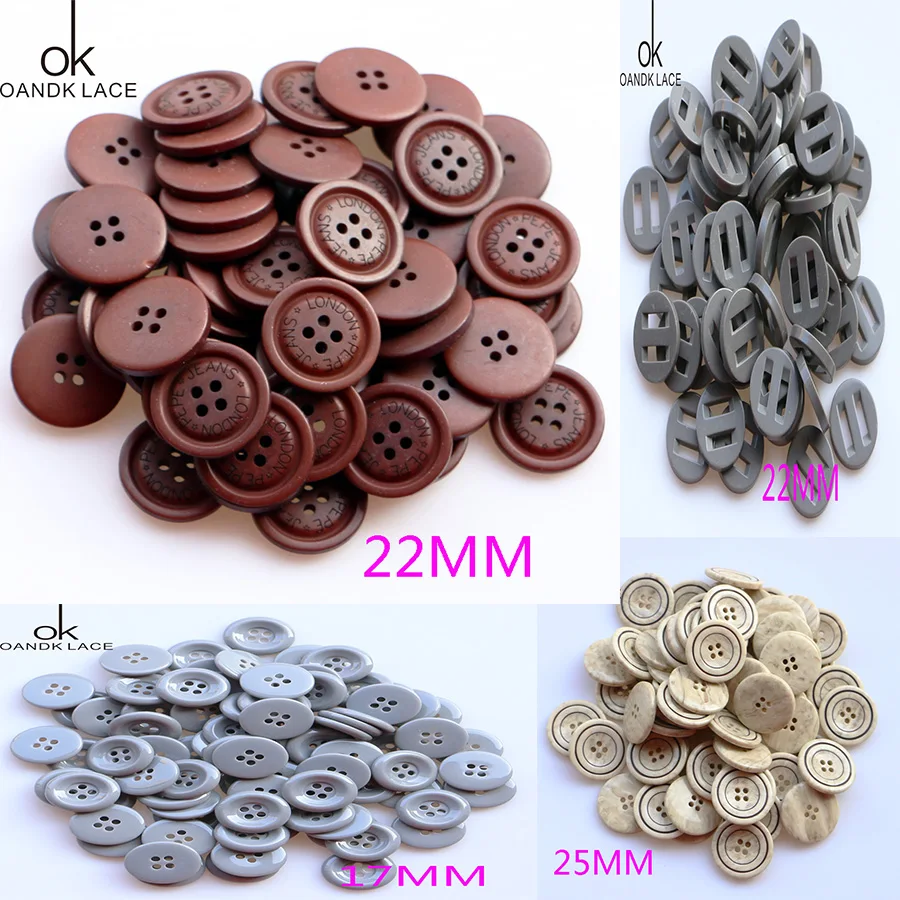 15 шт. 4 отверстия пластиковая фотография|Пуговицы| |