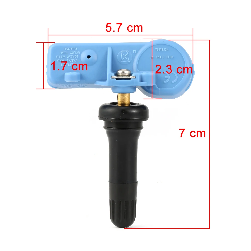 Система контроля давления в шинах 4 шт. TPMS датчик для GMC Buick Cadillac Chevrolet 13581561 20922901
