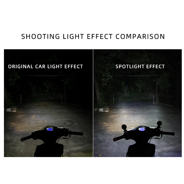 Аксессуар для декоративного освещения мотоцикла SPIRIT BEAST Налобные фонари 48 В