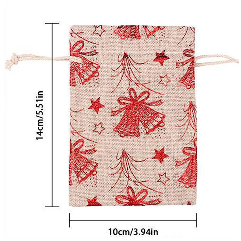 2020 новые рождественские подарочные сумки с календарем и обратным отсчетом