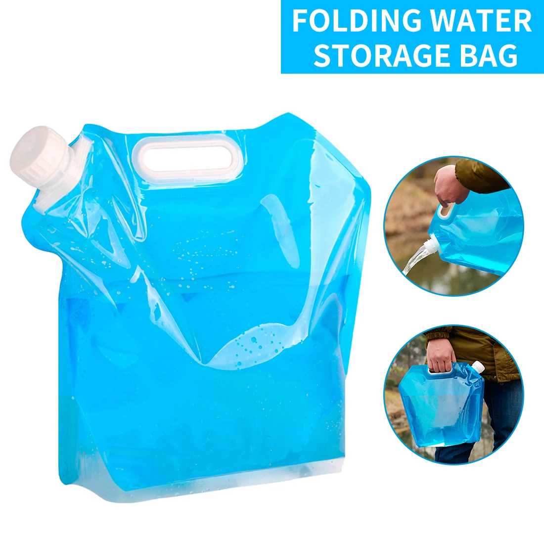Горячая 5L открытый складной стол питьевой воды сумка автомобилей контейнеровоз