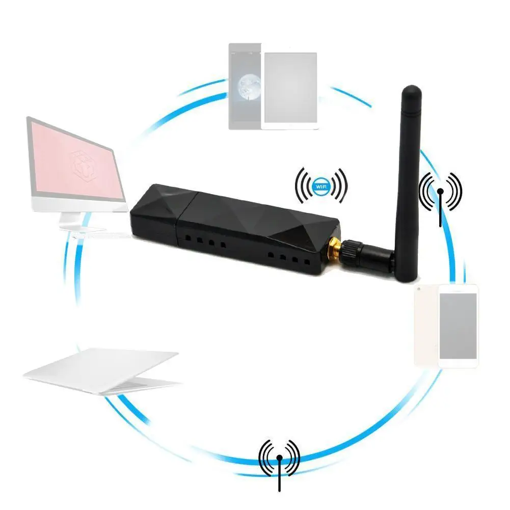 USB беспроводная сетевая карта Ros Kali Ubuntu Linux TV Raspberry 7/8/10 для ПК с Windows|Компьютерные