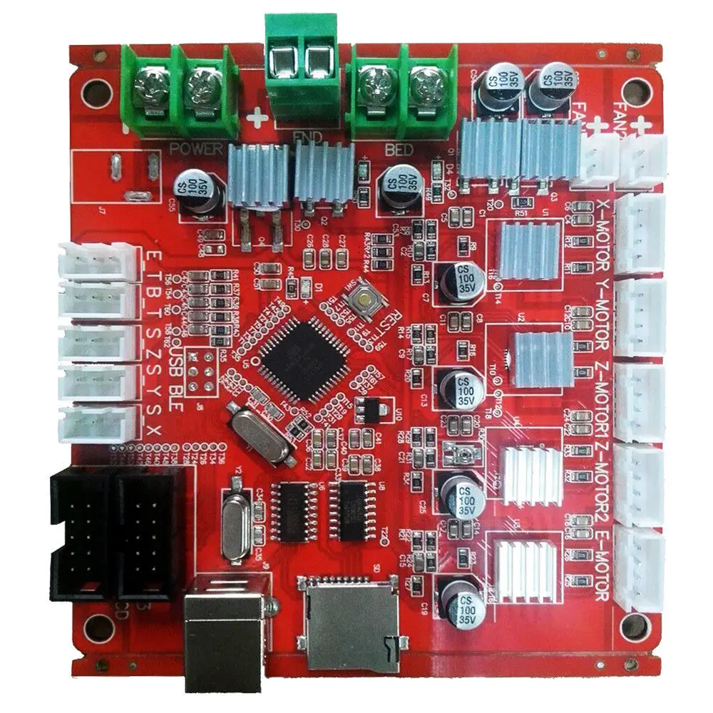 Лидер продаж обновленный высококачественный Высокоточный 3D-принтер Reprap Prusa i3 для