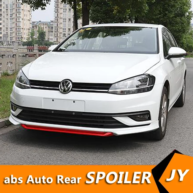 

Защитный диффузор для заднего бампера GOLF 7 ABS для 2014-2017 Volkswagen GLOF Body kit, бампер, задняя лопата, губа, задний спойлер