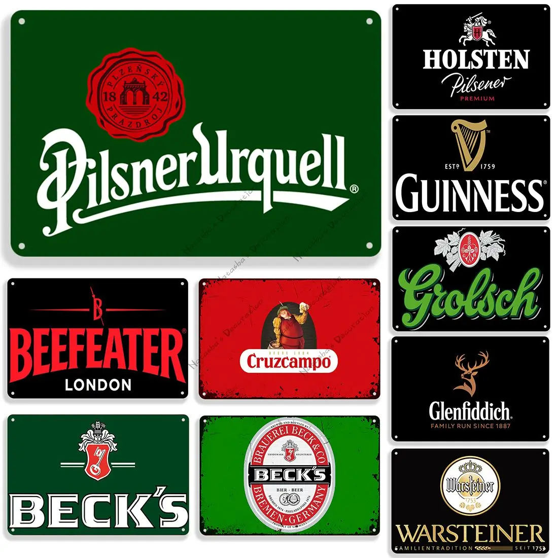 

Пивной брендовый ВИНТАЖНЫЙ ПЛАКАТ, металлическая пластина, настенное украшение, ржавая металлическая Бриллиантовая пещера, промышленный д...