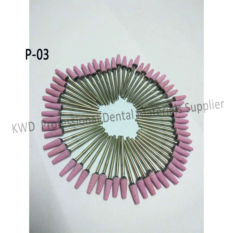 100 шт./лот средний розовый стоматологическая лаборатория HP абразивные