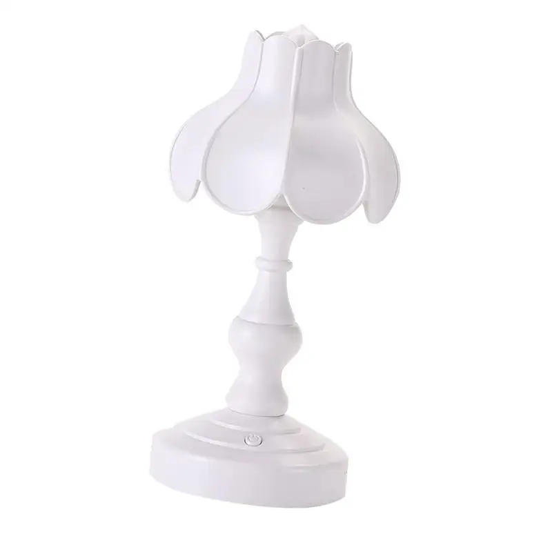 

USB Charging Desk Light Exquisite Reading Lamp Nightstand Lamps For Student Bedside Bedroom Lamp LED Lotus Table Lamp Decoration