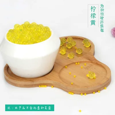 170 шт. гидрогелевые хрустальные водные шарики для растений биогелевые