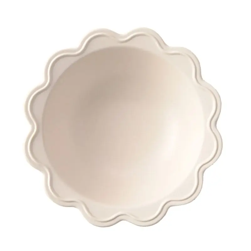 

Baby Dinner Bowl Dishes Bamboo Fiber Separated Plates Kids Dinnerware Tableware 23GD