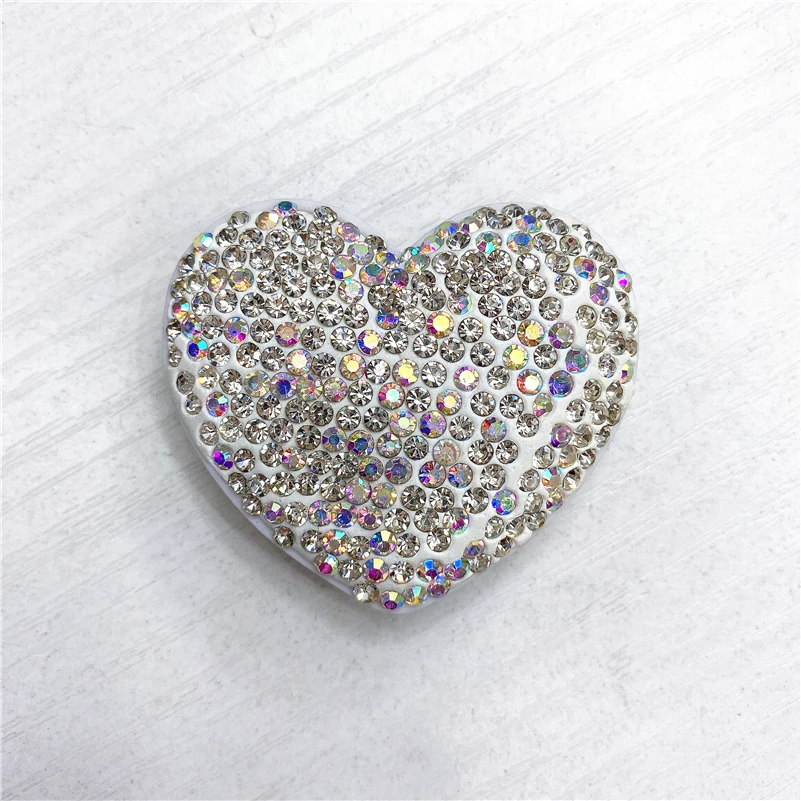 Универсальный держатель для телефона Popsoket Bling Air Bag Diamond SmartPhone Stander для iPhone samsung расширение стентов автомобильное крепление Popsocet - Цвет: Белый