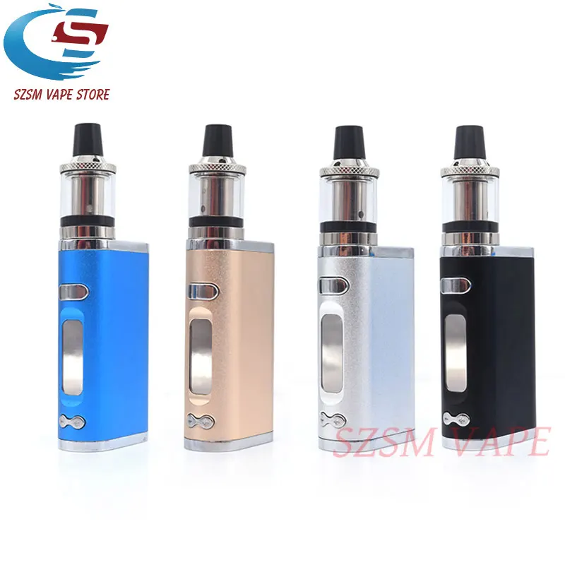 Электронная сигарета, регулируемый vape 80 Вт, комплект модов, Встроенный 2000 мАч, батарейный блок, 3 мл, бак, электронная сигарета, большой дымовой Атомайзер