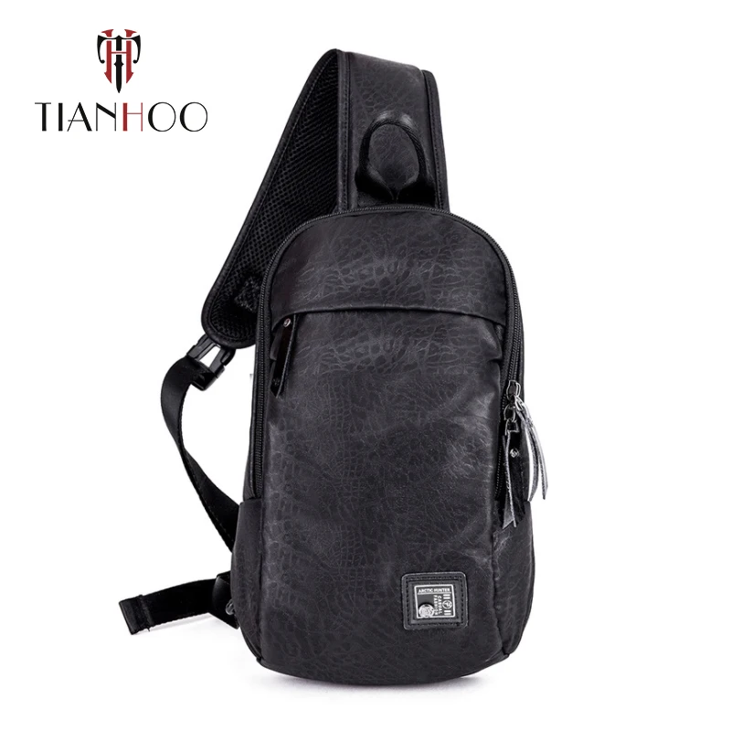 TIANHOO Высокое качество Дорожная повседневная мужская сумка на плечо Ткань Оксфорд