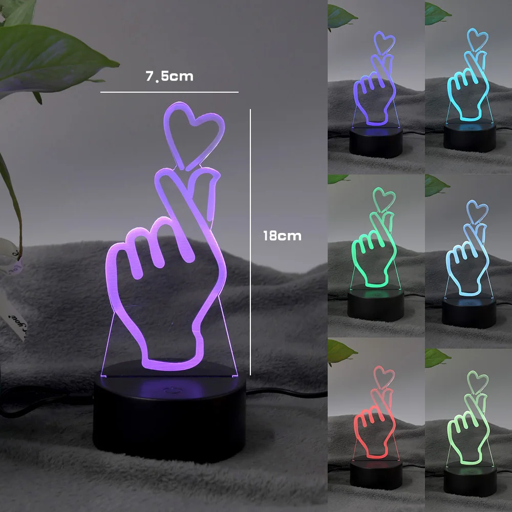 Новый пульт дистанционного Управление Санта 3D светильник светодиодный