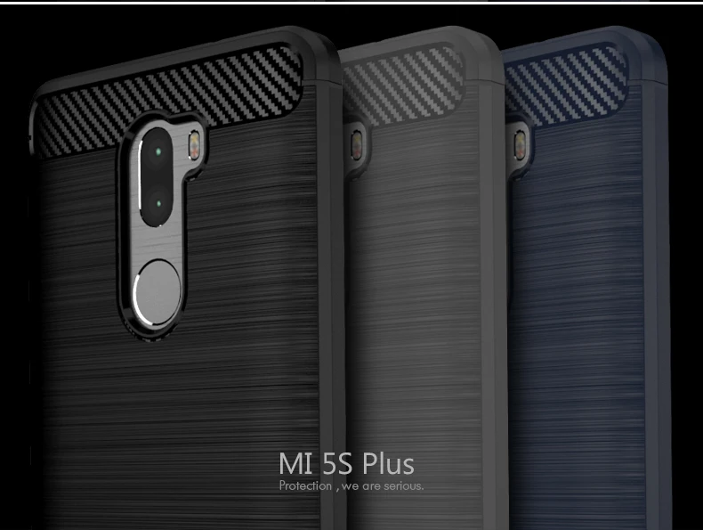Чехол ipaky для xiaomi mi5s силиконовый защитный чехол Xiaomi plus матовый из ТПУ mi 5s Mi5 S чехлы