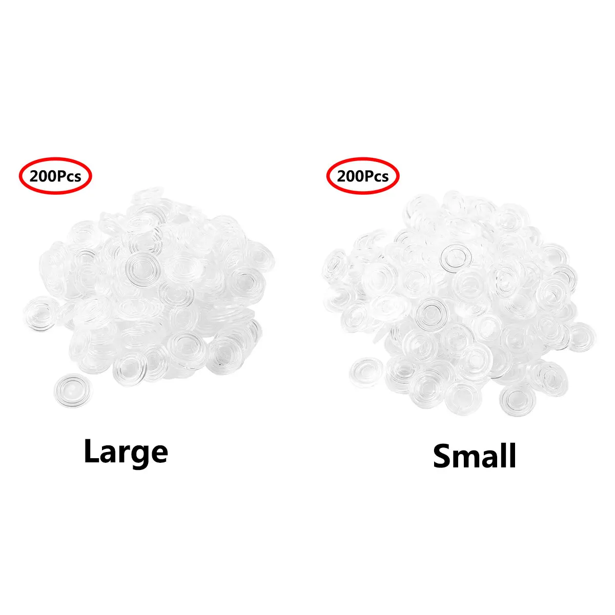 200 бамперы для мебели мягкие ПВХ прокладки на присоске с прозрачной нитью