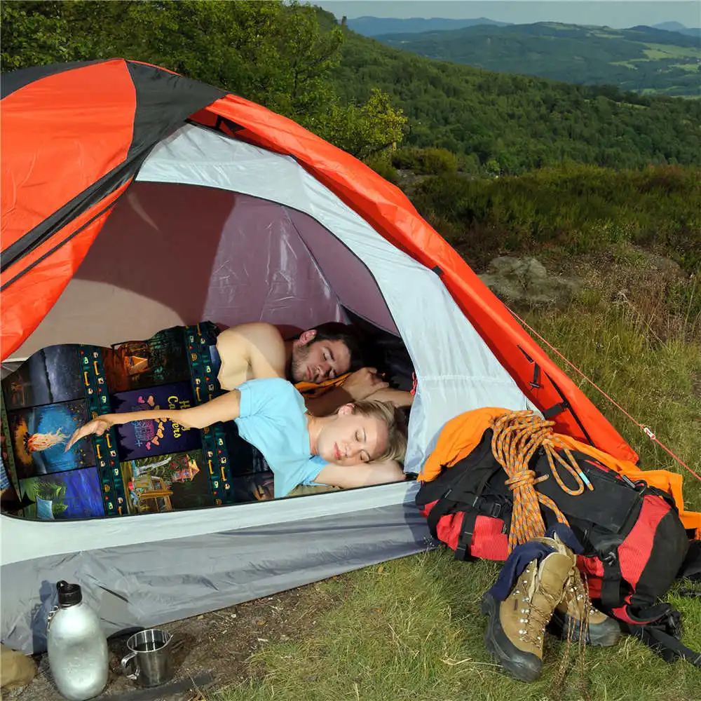 Чехол для дивана с аниме принтом походный элемент домашнее стеганое одеяло