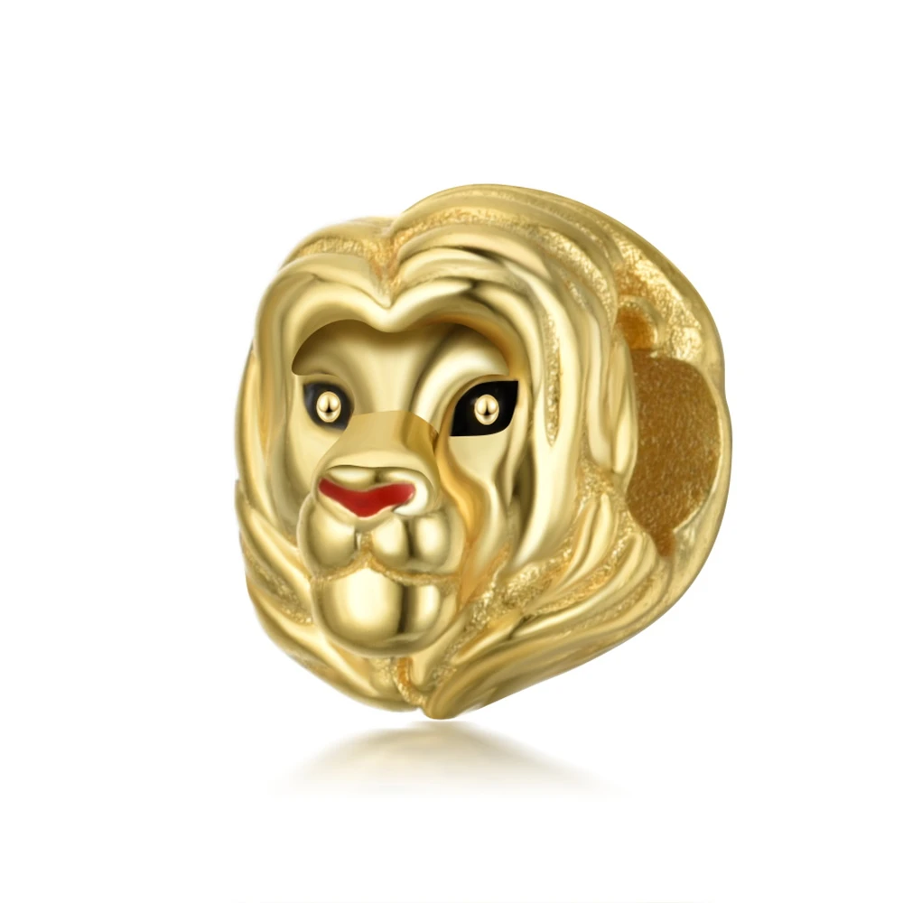Devolove новинка 100% серебряные бусины 925 пробы Король Лев Simba муфаса подвески
